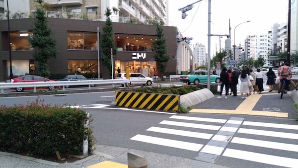 山手通りと駒沢通りの交差点